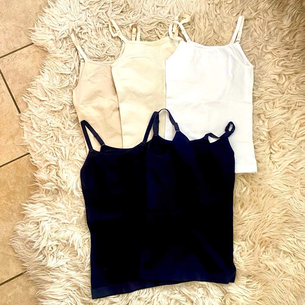 Shapermint Camisole Cami Tank Top Lot! Body Shapers all Size Medium. EUC!